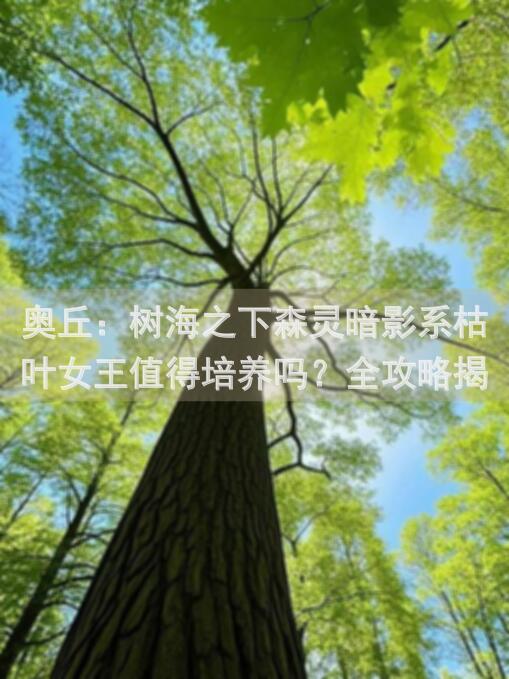 奥丘：树海之下森灵暗影系枯叶女王值得培养吗？全攻略揭晓