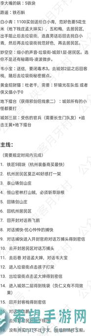 崩溃了！我的侠客新手入门，萌新必看的小小攻略思路全解析！